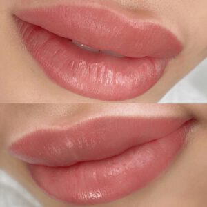 lipps Lippen Harmonische Konturen. Frische Ausstrahlung